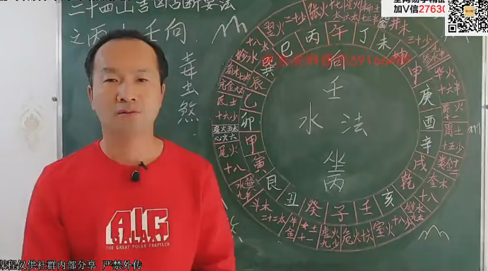 韦冠成老师：韦氏天星风水《秘传二十四山吉凶占断要法》
