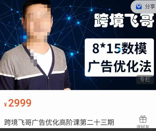 跨境飞哥·广告优化高阶课第二十三期，8*15数模广告优化法，用数据驱动决策