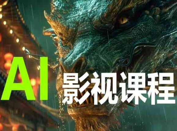 AI电影创作，AI影视创作全套完整课程