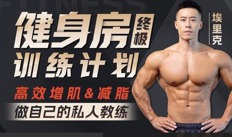 埃里克：打造完美身材，健身房增肌减脂全方案
