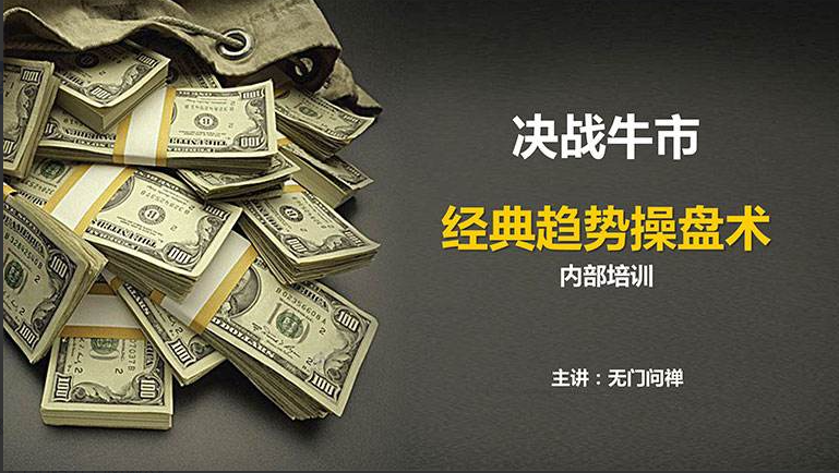无门问禅经典趋势操盘术《十倍趋势牛股战法》