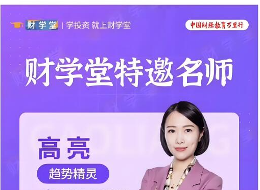 财学堂 高亮老师K线形态精品课视频7集
