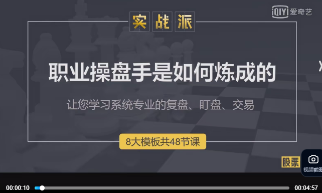 古彧职业操盘手是如何炼成的视频 80集