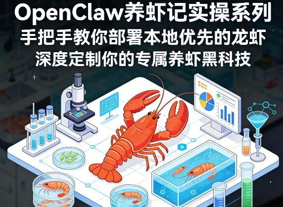 OpenClaw养虾记实操系列,手把手教你部署本地优先的龙虾,深度定制你的专属养虾黑科技