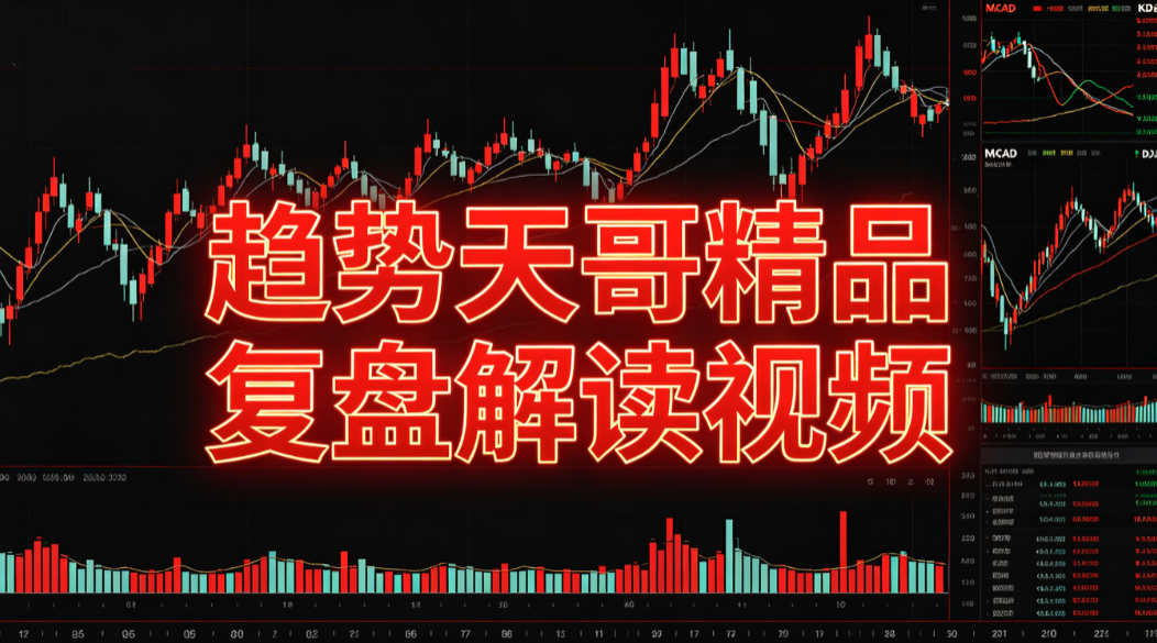 趋势天哥精品复盘解读视频