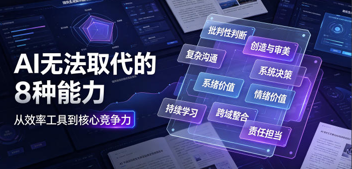 付费文章：AI无法取代的8种能力
